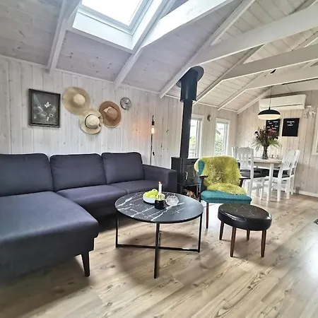 Tatil Evi Fjordly - Gratis Badeland, Bowling, Tennis Mv. Hemmet